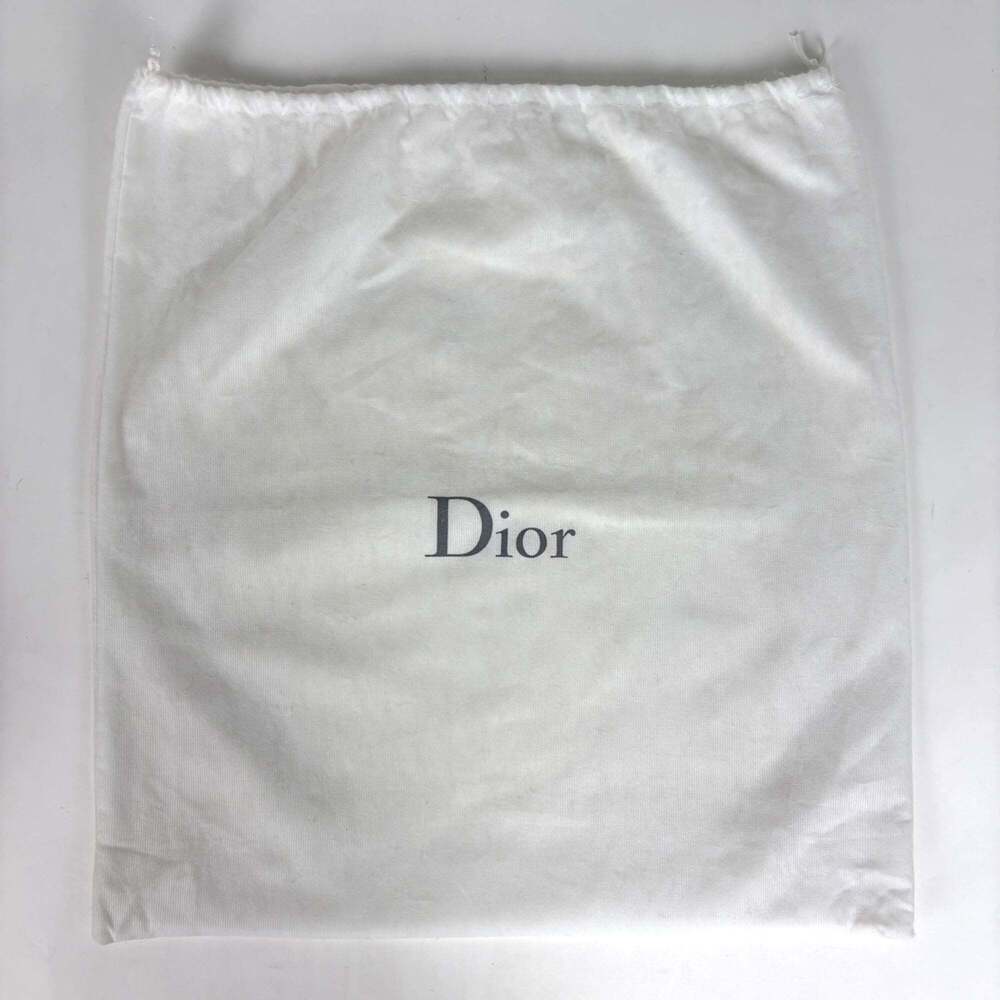 Christian Dior Trotter Pattern Lovely Tote Bag Handbag Nylon Pink Women's - Picture 10 of 10